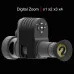 Megaorei M4 4X Digital Zoom Monocular with 300M Infrared Night Vision for Hunting & Video Recording