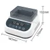 Mini Dry Bath Incubator Lab Metal Bath Constant Temperature Heater with Heating Block for 0.2/0.5/1.5/2ml Tubes [Lab Equipment, Thermostat Heater]