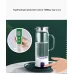 Mini újratölthető hidrogéngenerátor csésze – hordozható, hidrogénben gazdag vizes palack 1000 ml-es kapacitással, ionizálóval és tiszta H2-készítővel [hidrogéngenerátor, vízionizáló]