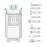 9-in-1 Multi-function Microdermoabrasion Facial Machine for Skin Care, H2O2 Bubble Cleansing & Hydration