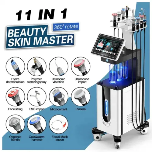11-in-1 Multifunction Facial Device for Deep Cleaning, Acne Repair, Skin Tightening & Brightening