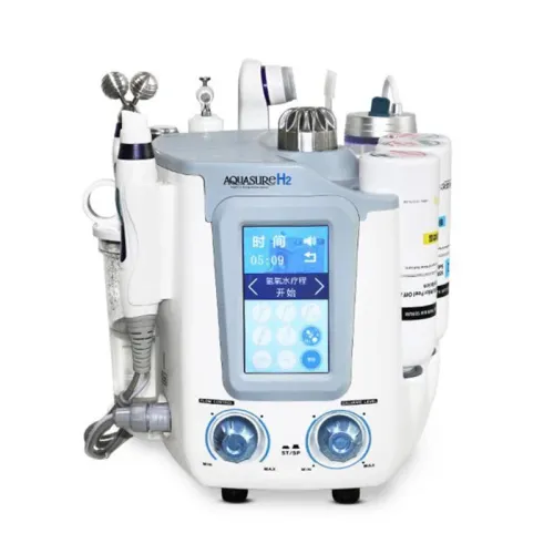 6 az 1-ben Hydrafacial Machine – Mély arctisztítás, Aquasure H2O2 Oxigén Peeling, Dermabrázió, Bőrfiatalítás [Hydrafacial, Bőrápolás]