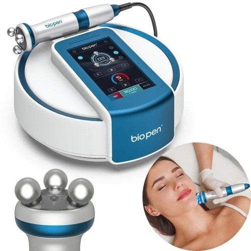 5-stufiges EMS-RF-Gesichtslifting-Gerät mit Mikrostrom und LED-Blaulichttherapie – Anti-Aging-Hautpflege und 360°-Rotationsmassagegerät T6