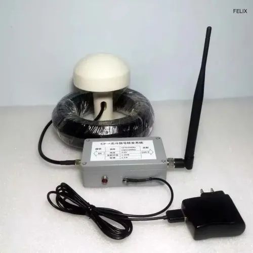 NEW Indoor Mushroom Head GPS Signal Repeater Amplifier Kit with 15M Antenna - Enhanced GPS Signal for Indoor Use