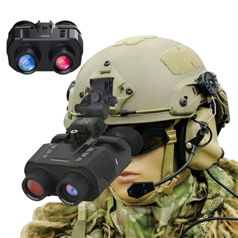 NV8000 3D Infrarood Nachtzicht Verrekijker - HD 1080P Hoofdcamera voor Jacht, Kamperen, Tactiek