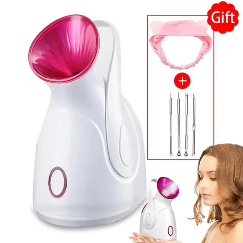 UV Electric Facial Steamer Machine 280ml - Deep Cleaning & Whitening SPA Face Sprayer for Home Skin Care