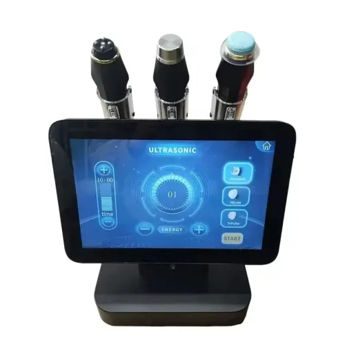 Oxy Gen+ 3-in-1 Ultrasonic RF Oxygen Facial Device | CO2 Oxygen Bubble Exfoliation & Skin Care Machine