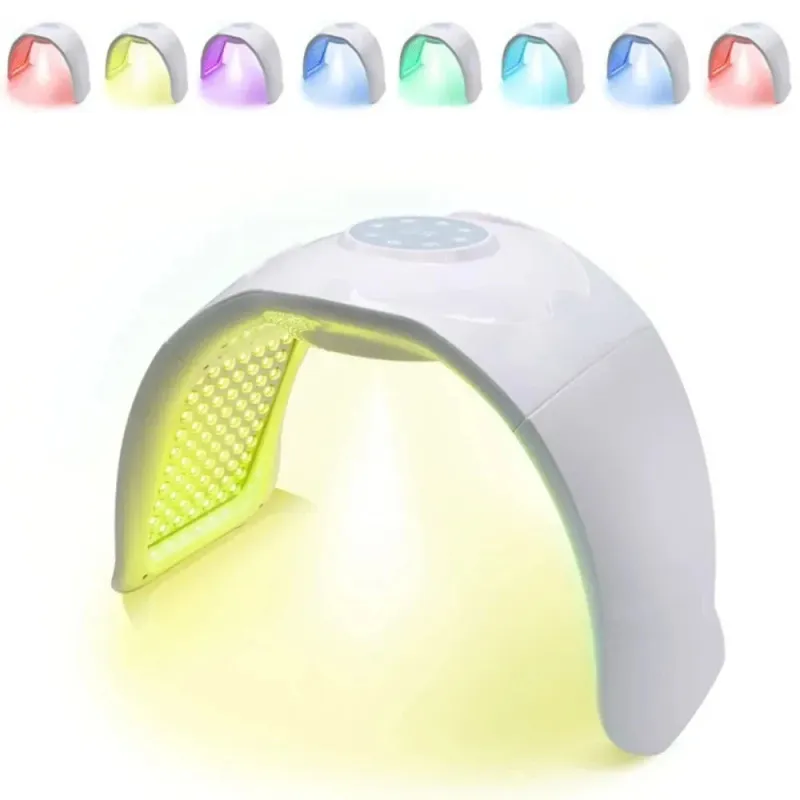 7-Farben-LED-Photonentherapiegerät mit Nano-Spray für tiefe Hautfeuchtigkeit und -verjüngung [LED-Photon, Nano-Spray, Hautpflege]