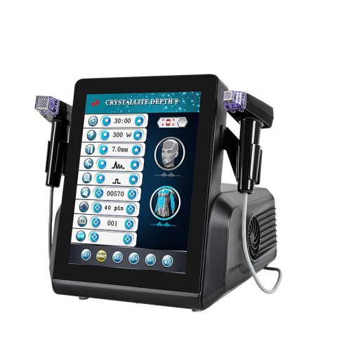 Portable 2-in-1 Morpheus8 Machine: Skin Lifting, Anti-Aging, Freckle & Wrinkle Removal, Acne Treatment Device for Salon & Home Use