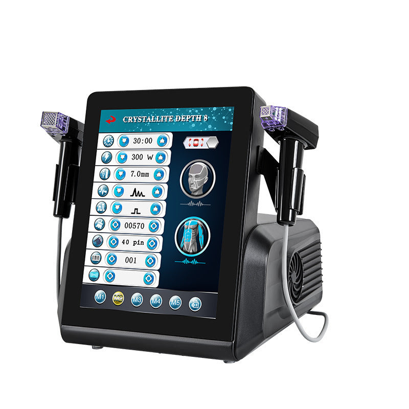 Portable 2-in-1 Morpheus8 Machine: Skin Lifting, Anti-Aging, Freckle & Wrinkle Removal, Acne Treatment Device for Salon & Home Use