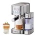 Cafelffe Fully Automatic Espresso Machine with 20Bar Pump, Built-in Milk Frother, Stainless Steel Cappuccino Maker for Home & Office