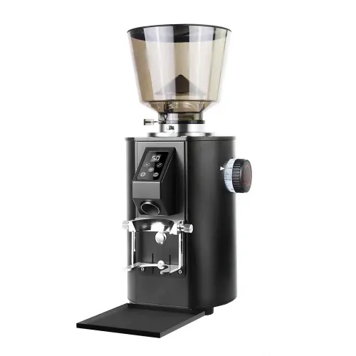 64mm Electric Flat Burr Coffee Grinder - 350W Espresso Bean Grinder with Stainless Steel Burrs, 1KG Hopper, 110V/220V