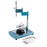 JT10 Portable Dental Lab Equipment with 7 Exchangeable Spindles - Adjustable Dental Surveyor for Precision Work