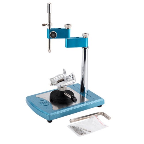JT10 Portable Dental Lab Equipment with 7 Exchangeable Spindles - Adjustable Dental Surveyor for Precision Work