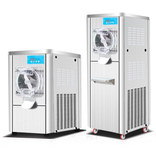 Mini asztali, szakaszos fagyasztó – Kereskedelmi olasz fagylalt- és keményfagylalt-készítő gép [rozsdamentes acél, 12-16L/H, 110/220V]