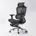 Ergonomic Office Chair with 4D Lumbar Support, Breathable Mesh, Adjustable Headrest & Footrest - Ideal for Gaming & Work