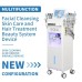 Zuurstofmicrodermabrasie-poriënreinigingsapparaat - Hydrafacial-huidverjonging en -lifting met Aqua Oxygen Jet-technologie