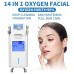 Zuurstofmicrodermabrasie-poriënreinigingsapparaat - Hydrafacial-huidverjonging en -lifting met Aqua Oxygen Jet-technologie