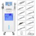 Zuurstofmicrodermabrasie-poriënreinigingsapparaat - Hydrafacial-huidverjonging en -lifting met Aqua Oxygen Jet-technologie
