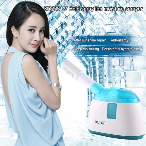 Ozone Face Sprayer Ion Vaporizer - Beauty Salon Skin Care Facial Steamer for Whitening, Moisturizing & Exfoliating [Facial Steamer, Skin Care, Ion Vaporizer]