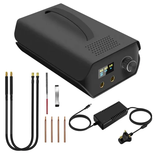 Portable Spot Welding Machine 120 Gear Adjustable 3000F Farad Capacitor for 18650 Lithium Battery DIY Welding Device