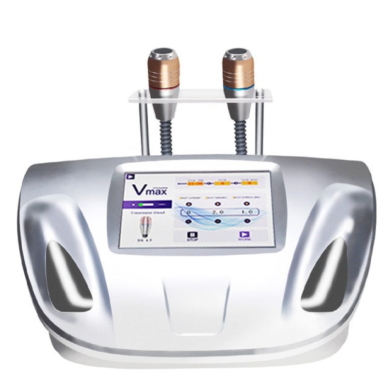 Portable V Max HIFU Face Lifting Machine - Anti-Wrinkle & Skin Tightening with 2 Handles, Vmax HIFU Device for Face & Body