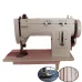Portable Walking Foot Zigzag Stitch 9'' Arm Heavy-Duty Sewing Machine 106-RPL for Leather & Heavy Fabrics