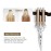 Professional Ceramic Triple Barrel Hair Curler - Adjustable Heat, Tourmaline Styling Tool for Wavy Hair [Ceramic Curling Iron, Hair Waver]