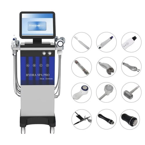 14-in-1 multifunctionele gezichtsmachine voor SPA, zuurstoftherapie, diamantdermabrasie en diepe reiniging [schoonheid, huidverzorging]
