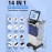 14-in-1 Multifunctional Facial Machine for SPA, Oxygen Therapy, Diamond Dermabrasion & Deep Cleaning [Beauty, Skin Care]