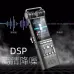 Professionele spraakgestuurde digitale audiorecorder 8 GB/16 GB/32 GB, USB non-stop 100 uur opname, PCM 1536 kbps, externe microfoon