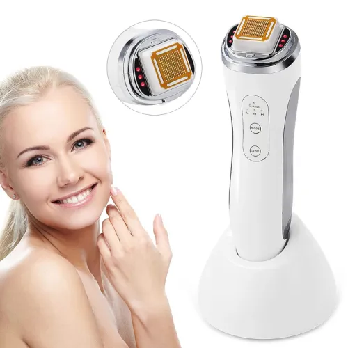 Radio Frequency Facial Lifting Machine - Dot Matrix Wrinkle Removal & Skin Tightening RF Device for Anti-Aging & Skin Rejuvenation