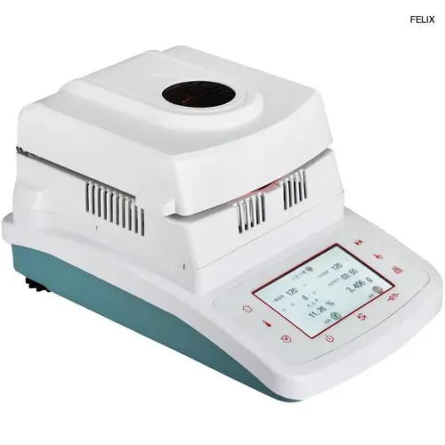 Automatic Halogen Moisture Analyzer 50g/0.005g & 100g/0.005g - Rapid Moisture Tester for Tea, Grain, Feed, Corn, Plastic