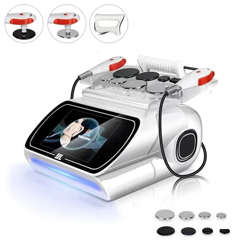 Professional 448 KHz RF Tecar Therapy Machine for Pain Relief, Skin Tightening, and Body Slimming | INDIBA Deep Care