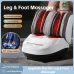 Electric Foot Massager with Shiatsu Kneading, Air Pressure, Hot Compress, 10 Modes, 6 Intensity Levels - Perfect Relaxation Gift