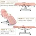 Hydraulic Facial Bed Massage Table, Adjustable 3-Section Tattoo Chair for Spa & Beauty Salon [Hydraulic, Facial Bed, Massage Table]