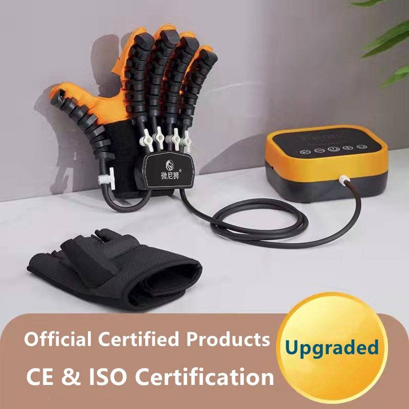 Smart Soft Hand Rehabilitation Robotic Gloves for Stroke Patients - Air Pressure Driven Recovery Gloves with Mirror Training Function