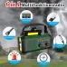 Solar 10000mAh Emergency Radio with AM/FM, LED Flashlight, Hand Crank, Phone Charger, NOAA Weather Alerts