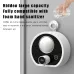 Smart Infrared Foam Soap Dispenser with Night Light, Automatic Wall-Mounted Sensor Soap Dispenser for Bathroom