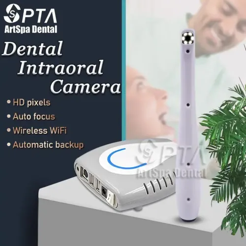 SPTA 5.0MP HD WiFi Dental Intraoralkamera mit 6 LED-Endoskop - Hochwertiger Oraldetektor für Zahnärzte