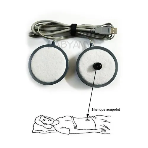 Haihua CD-9 Thermal Therapy Magnetic Electrode for Back & Abdomen Pain Relief [Magnetic Therapy, Round Electrode]