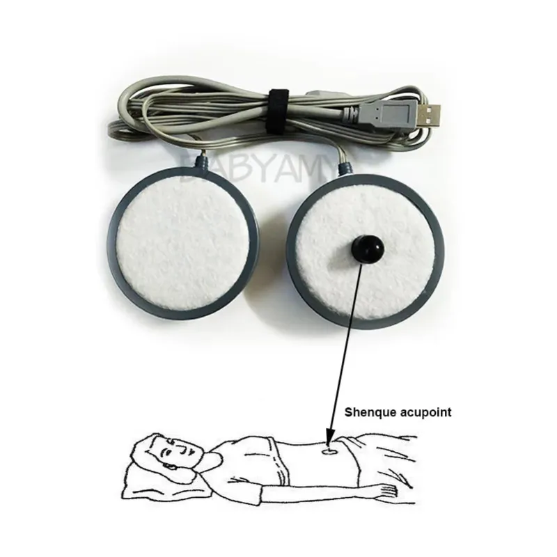 Haihua CD-9 Thermal Therapy Magnetic Electrode for Back & Abdomen Pain Relief [Magnetic Therapy, Round Electrode]