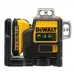 DEWALT DW089LG 12V Green Beam Laser Level with 12 Lines, 360° Vertical & Horizontal Alignment, Outdoor Use
