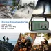 Solar 10000mAh Emergency Radio with AM/FM, LED Flashlight, Hand Crank, Phone Charger, NOAA Weather Alerts