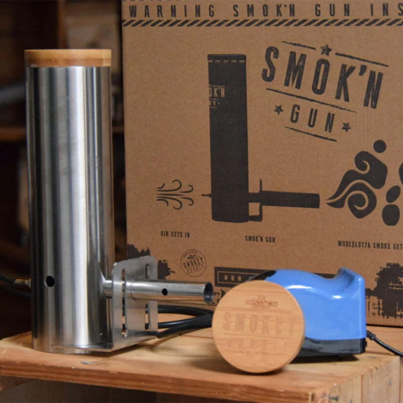 Stainless Steel Cold Smoke Generator Size L - Premium BBQ Smoker for Meat & Food Smoking | Grill Accessories