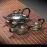 Scandinavian Style Flower Tea Pot Set - Heat-Resistant Glass Kettle for Afternoon Tea, Fruit Tea, and Herbal Infusions