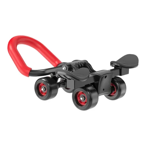 Nieuw ontwerp 4-wiel elleboogondersteuning Ab Roller - Automatisch rebound buikwiel voor kern-, arm- en rugkrachttraining