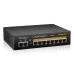 KeepLink 8-Port 1000Mbps POE Switch with 52V Built-in Power for CCTV IP Cameras & WiFi Routers