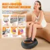 Multifunctional Electric Foot Massager with Remote Control, Kneading Roller, Airbag, Warm Compress - Shiatsu Relaxation Gift