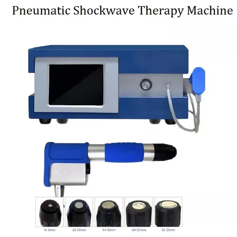 Electromagnetic Shock Wave Therapy Machine for Pain Relief & ED Treatment - Extracorporeal Physiotherapy Massager